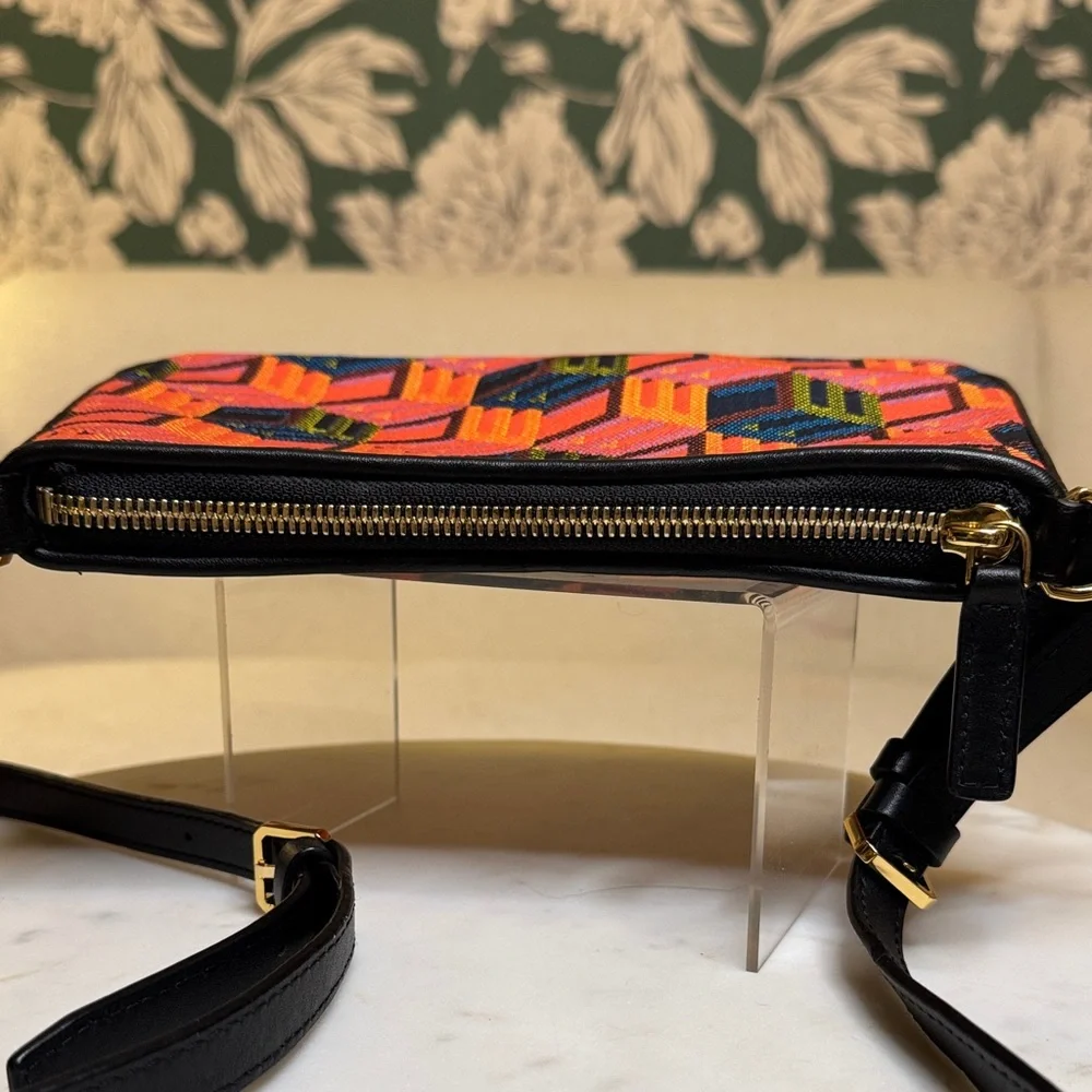 MCM Authentic Vibrant Geometric Crossbody Bag EUC with receipts Hard to Find!